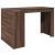 Birou, stejar maro, 123,5x73,5x75 cm, lemn prelucrat GartenMobel Dekor