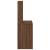Birou cu rafturi, stejar maro, 100x45x140 cm, lemn compozit GartenMobel Dekor