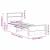 Cadru de pat cu headboard Maro 100 x 200 cm Lemn masiv de pin GartenMobel Dekor