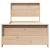 Cadru de pat cu headboard Maro 100 x 200 cm Lemn masiv de pin GartenMobel Dekor