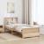 Cadru de pat cu headboard Maro 90 x 200 cm Lemn masiv de pin GartenMobel Dekor
