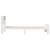 Cadru de pat cu headboard Alb 90 x 200 cm Lemn masiv de pin GartenMobel Dekor