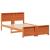 Cadru de pat Maro ceruit 140 x 190 cm Lemn masiv de pin GartenMobel Dekor