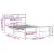 Cadru de pat cu headboard Maro 135 x 190 cm Lemn masiv de pin GartenMobel Dekor