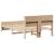 Cadru de pat cu headboard Maro 120 x 190 cm Lemn masiv de pin GartenMobel Dekor