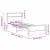 Cadru de pat cu headboard Maro 90 x 190 cm Lemn masiv de pin GartenMobel Dekor