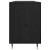 Birou cu raft Stejar negru 140 x 50 x 75 cm Lemn compozit GartenMobel Dekor