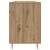 Birou cu raft stejar artizanal 140 x 50 x 75 cm Lemn compozit GartenMobel Dekor
