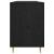 Birou cu raft Stejar negru 140 x 50 x 75 cm Lemn compozit GartenMobel Dekor