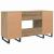 Birou cu raft stejar artizanal 140 x 50 x 75 cm Lemn compozit GartenMobel Dekor