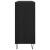 Bufet Stejar negru 90 x 34 x 80 cm Lemn compozit GartenMobel Dekor