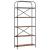 Raft pentru cărți Lemn vechi 80 x 30 x 183 cm Lemn compozit GartenMobel Dekor