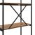 Raft pentru cărți Lemn vechi 80 x 30 x 109 cm Lemn compozit GartenMobel Dekor