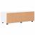 Cabinet TV cu sertar Alb 100.5 x 39 x 30 cm Lemn compozit GartenMobel Dekor
