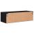 Cabinet TV cu sertar Negru 100.5 x 39 x 30 cm Lemn compozit GartenMobel Dekor