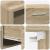 Cabinet TV Stejar sonoma 100.5 x 39 x 30 cm Lemn compozit GartenMobel Dekor