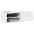 Cabinet TV cu sertar Gri beton 100.5 x 39 x 30 cm Lemn compozit GartenMobel Dekor