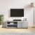 Cabinet TV Alb foarte lucios 100.5 x 39 x 30 cm Lemn compozit GartenMobel Dekor