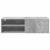 Cabinet TV Alb foarte lucios 100.5 x 39 x 30 cm Lemn compozit GartenMobel Dekor