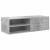 Cabinet TV Alb foarte lucios 100.5 x 39 x 30 cm Lemn compozit GartenMobel Dekor
