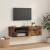 Cabinet TV Stejar afumat 100.5 x 39 x 30 cm Lemn compozit GartenMobel Dekor