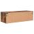 Cabinet TV Stejar afumat 100.5 x 39 x 30 cm Lemn compozit GartenMobel Dekor