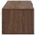 Cabinet TV cu raft Stejar brun 100.5 x 39 x 30 cm Lemn compozit GartenMobel Dekor