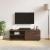 Cabinet TV cu raft Stejar brun 100.5 x 39 x 30 cm Lemn compozit GartenMobel Dekor