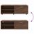 Cabinet TV cu raft Stejar brun 100.5 x 39 x 30 cm Lemn compozit GartenMobel Dekor