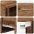 Cabinet TV cu raft Lemn vechi 100.5 x 39 x 30 cm Lemn compozit GartenMobel Dekor
