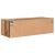 Cabinet TV cu raft Lemn vechi 100.5 x 39 x 30 cm Lemn compozit GartenMobel Dekor