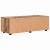 Cabinet TV cu raft Lemn vechi 100.5 x 39 x 30 cm Lemn compozit GartenMobel Dekor