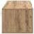 Cabinet TV stejar artizanal 100.5 x 39 x 30 cm Lemn compozit GartenMobel Dekor
