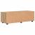 Cabinet TV stejar artizanal 100.5 x 39 x 30 cm Lemn compozit GartenMobel Dekor