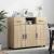 Bufet cu sertar Stejar sonoma 88.5 x 30.5 x 73 cm Lemn compozit GartenMobel Dekor