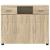 Bufet cu sertar Stejar sonoma 88.5 x 30.5 x 73 cm Lemn compozit GartenMobel Dekor