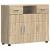 Bufet cu sertar Stejar sonoma 88.5 x 30.5 x 73 cm Lemn compozit GartenMobel Dekor