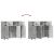 Bufet cu sertar Gri beton 88.5 x 30.5 x 73 cm Lemn compozit GartenMobel Dekor