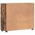 Bufet cu sertar Stejar afumat 88.5 x 30.5 x 73 cm Lemn compozit GartenMobel Dekor