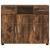 Bufet cu sertar Stejar afumat 88.5 x 30.5 x 73 cm Lemn compozit GartenMobel Dekor