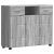 Bufet cu sertar sonoma gri 88.5 x 30.5 x 73 cm Lemn compozit GartenMobel Dekor
