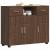Bufet cu sertar Stejar brun 88.5 x 30.5 x 73 cm Lemn compozit GartenMobel Dekor