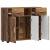 Bufet cu sertar Lemn vechi 88.5 x 30.5 x 73 cm Lemn compozit GartenMobel Dekor