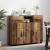 Bufet cu sertar Lemn vechi 88.5 x 30.5 x 73 cm Lemn compozit GartenMobel Dekor