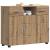 Bufet cu ușă stejar artizanal 88.5 x 30.5 x 73 cm Lemn compozit GartenMobel Dekor