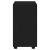 Cabinet pentru chiuvetă de baie cu ușă Negru 60 x 34 x 63 cm GartenMobel Dekor