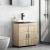 Cabinet pentru chiuvetă de baie Stejar sonoma 60 x 34 x 63 cm GartenMobel Dekor
