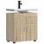 Cabinet pentru chiuvetă de baie Stejar sonoma 60 x 34 x 63 cm GartenMobel Dekor