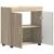 Cabinet pentru chiuvetă de baie Stejar sonoma 60 x 34 x 63 cm GartenMobel Dekor