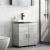 Cabinet pentru chiuvetă de baie Gri beton 60 x 34 x 63 cm GartenMobel Dekor